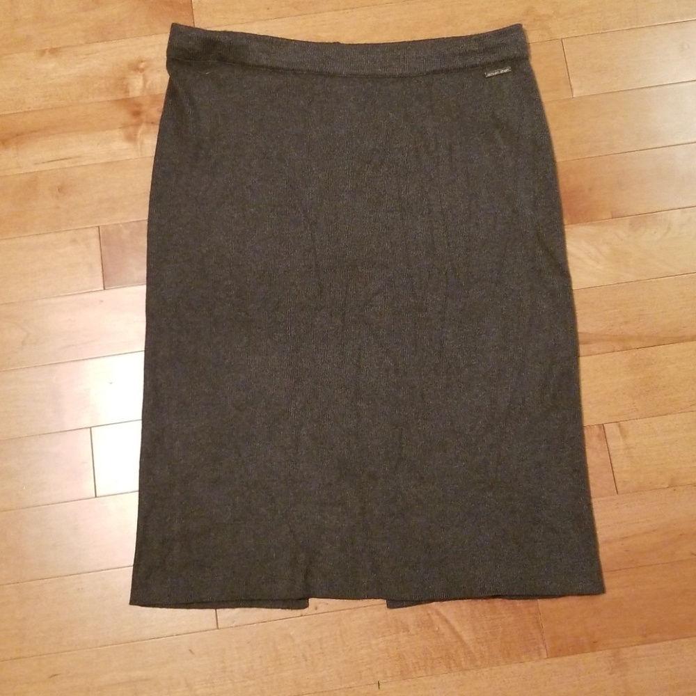 Michael Kors Gray Sweater Skirt - Size XL